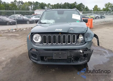2018 Jeep Renegade Sport from USA, damaged, VIN ZACCJBAB4JPH09001